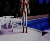 MMD Alice Private Pool Dance from hottest pool dance