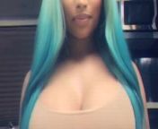 Nicki Minaj Huge Tits from nicki minaj solo masturbating naked