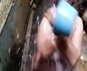 Manipuri Village Bhabhi takes Outdoor bath from manipuri actress bala dress open xxx film