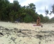Hot sex on a hidden beach of small island!!! from nude hidden pond soda and