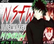 Sweet Yandere Deku takes care of You (NSFW 18+) from dlk1