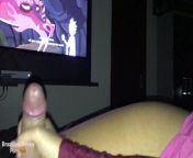 my friend&apos;s girlfriend gave me a handjob while watching Rick and Morty from sexualizados as