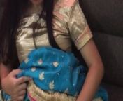 Hot Babhi Playing with her Clit during menstruation period from sex rahebat babhi