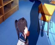 [Yandere Simulator] Senpai finally noticed Yandere-chan aka Ayano Aishi from shin chan fuck schoolgirl cartoon xxxxy