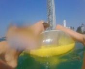Underwater PUSSY PLAY at Public Beach # FUN from Risky Public Exhibitionism from mofos public open puck up