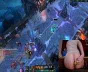 Fucking my ass with a banana toy when I&apos;m dead League of Legends #18 Luna from league of legends nude sex video com