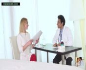 Indian doctor impregnates blonde patient as she begs for sperms in her pussy from malik ne naukrani ki saree bluse khulkar sex kiya sex