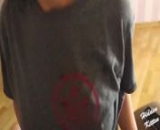 I Love Wearing His T-Shirt While He Fucks Me - Real Amateur Kitten from desi couple caught on hidden cam fucking mp4