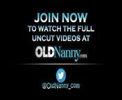 OLDNANNY Granny Woke Up Stud For Hardcore Sex from 99 old grand people sex