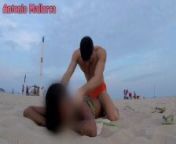Brazilian Favela Girl Gets Fucked After A Massage In Copacabana Beach from babita ji in beach