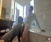 Hookup Sex with Horny Asian Classmate in the Deluxe Suite Bathroom from 蓬安县大学生约爱薇信7621906选妹网址m2566 com空姐 白领 iup