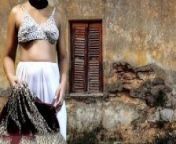 Malathi akka Drees Change Fuck with malli on out side&nbsp; from indian girl changing dress spy