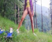 Fit girl spreading powerful pee stream in the forest - Angel Fowler from letoya makhene naked bo ampcd101amphlidampctclnkampglid