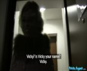 Public Agent Worldclass Wifey Fucks a Stranger while her Husband Waits Outside from vicky vitte