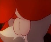 Patreon Blitzdrachin : Straight yiff animation , cum inside, size difference , fox and rabbit from patreon nisrin