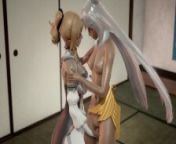 Genshin Impact - Lesbian - Jean x Ningguang - 3D Porn from genshin impact aether x ningguang x beidou 【akt】空x北斗x凝光（中文配音）