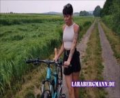 Pimp my bike - Lara Bergmann fucks her bike! from bike ur video