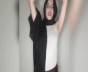 خاضعة للرقص العربي ولمس فتحة الشرج from رقص خلىجي لايفوتك