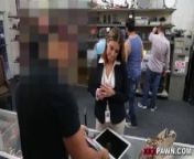 XXX PAWN - Foxy Business Lady Gets Fucked In Shop Backroom from dan bilzerindi sex sneha xxx videos in