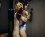 Honey Select 2:Chinese style restaurant with cheongsam Tifa passionate sex from tifa sex