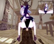 【SHALLTEAR BLOD】【HENTAI 3D】【POV ONLY COWGIRL POSE】【OVERLORD】 from overlord vf