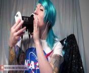 SFW ASMR - Trippy Ear Licking - Non-Nude Earth Chan Cosplay - Binaural Layered NO TALKING Ear Eating from 155 hebe chan nude