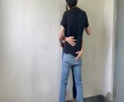 Husband Films Hotwife Fucking Friend in Public Stairwell Public Creampie from southindian real husband wife sex videoime kolkata xxx