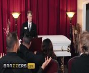 Brazzers - Sally D&apos;Angelo Fucks Funeral Director&apos;s Jimmy Michaels Big Dick To Make Her Grief Go Away from seald bre