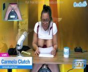Hot Latina news anchor masturbation on air from naked news