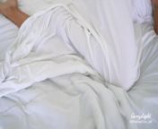 Step Mom Wakes up to a Hard Cock of her Step Son after Grinding and Pussy Fingering from momfake
