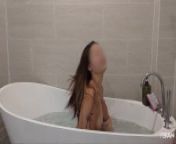 Dad can't resist having a hot bath with step daughter from jayaram daughter nude image