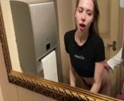 Quick fuck in the gym. Risky public sex with Californiababe. from toilet in girl potti karti hui indian