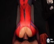 COSPLAY TEENY SLUT takes a HUGE COCK in her Ass Mouth and Pussy and squirts before anal creampie from ana gypssaii