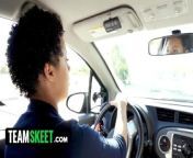 TeamSkeet - Horny Ebony Babe Amethyst Banks Finds It Hard To Focus On Her Driving Lesson from focus autocomplete