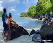 Lost in Paradise - Caught Fucking on a Lonely Beach from voyeur public toilet sex mp4