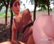 Orange Garden - 3D Futanari Animation from orang gila telanjang