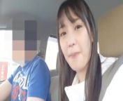 Cute Japanese Idol①Access the back red.Suddenly gave me blowjob & handjob in the car. from japanese girl milk ashley boobs