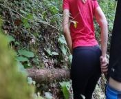 She begged me to cum on her big ass in yoga pants while hiking, almost got caught from public farting pleather pants veronica steam