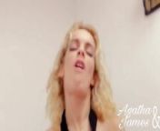 First time in front of a camera and already a good young slut with cocks part 2 - AgathaJames from ngono ya nguruwe na msichana