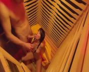 SQUIRTING with STRANGER in PUBLIC SAUNA! HE CUMS 2 Times to my Pussy and RUN AWAY from run times for scenario q320 jpg