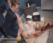 BRAZZERS - Mackenzie Page Is Horny About Her Boss Danny D & Soon After She Takes A Ride On His Dick from brazzers channel page xvideos
