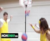 MVP Stepmothers Beat Their Stepsons in Basketball And Then Beat Their Cocks - MYLF from portman sex gifs com
