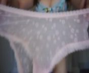 Summer Panty-Try On With Masturbation Encouragement from hjkl